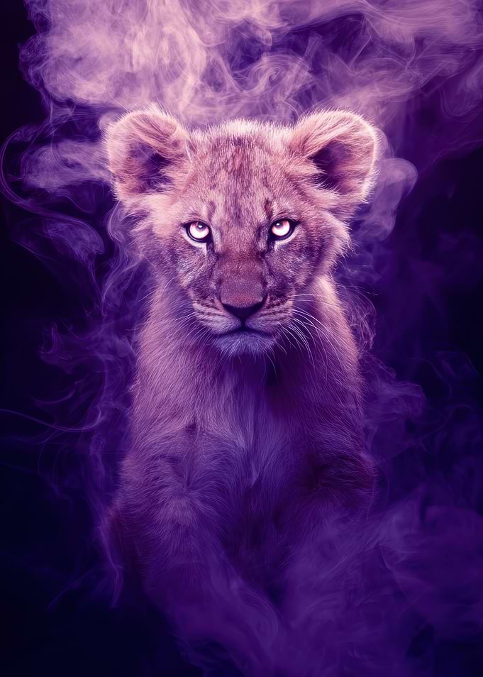 Mystical Lion Cub