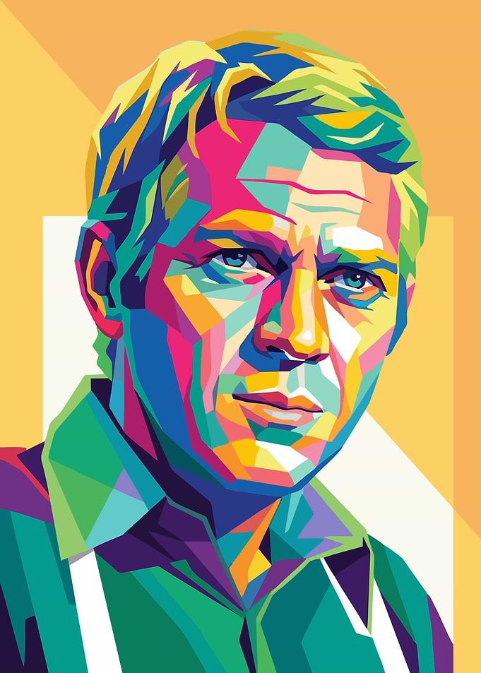 Steve McQueen Portrait