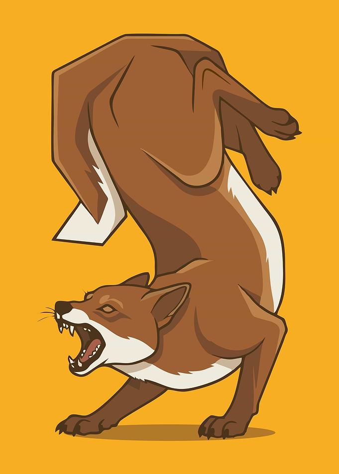 Aggressive Fox
