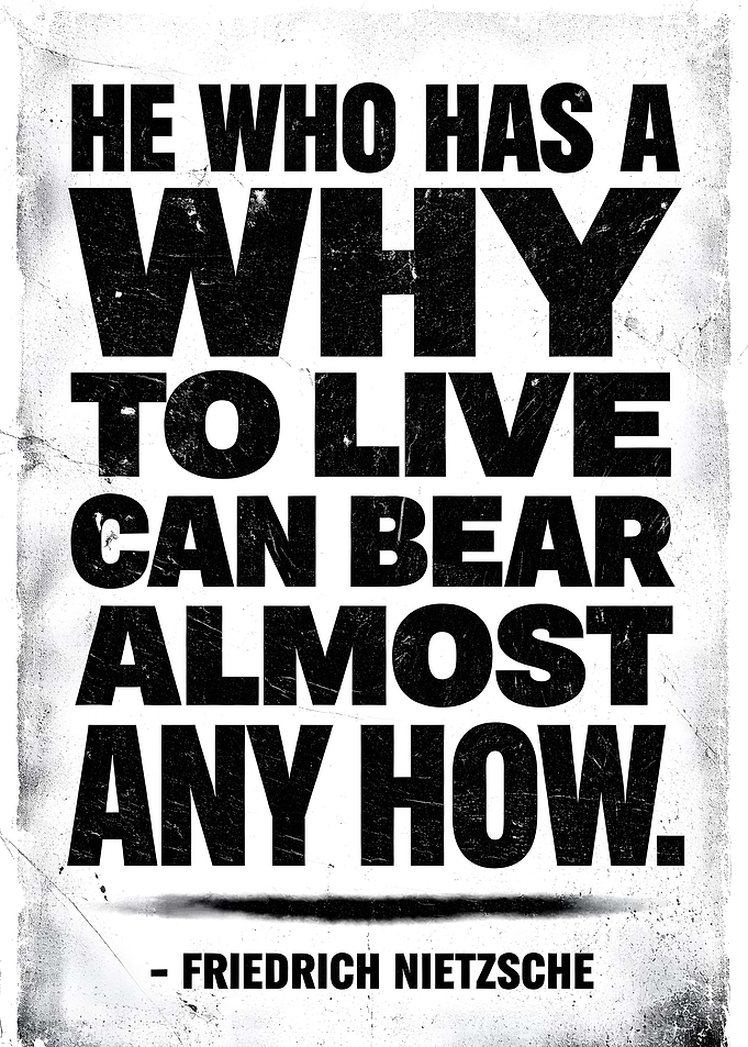 Nietzsche Quote Poster