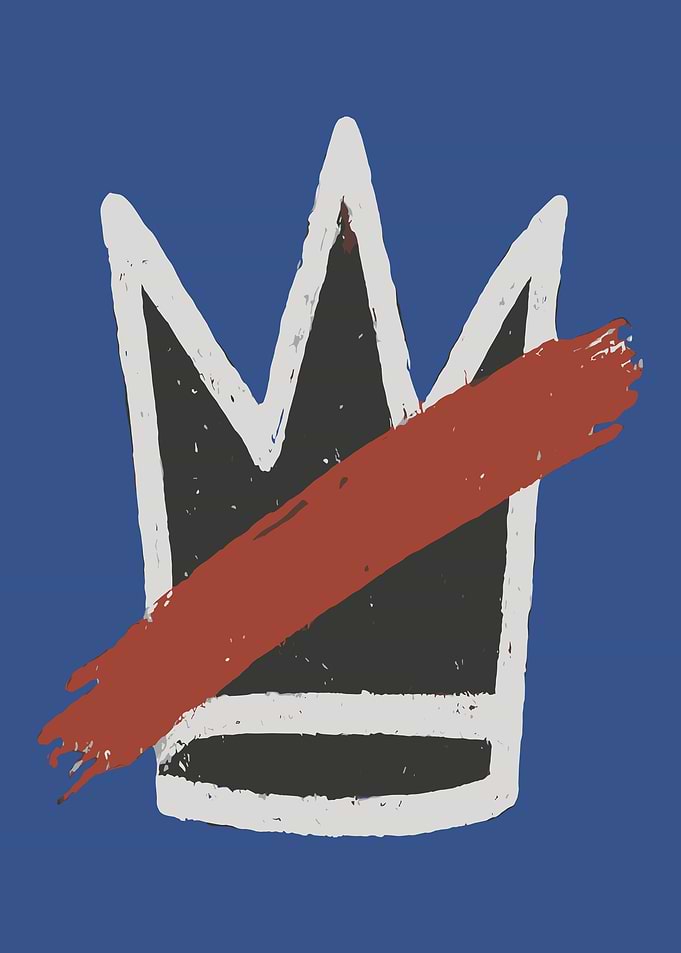 Crown with Red Slash