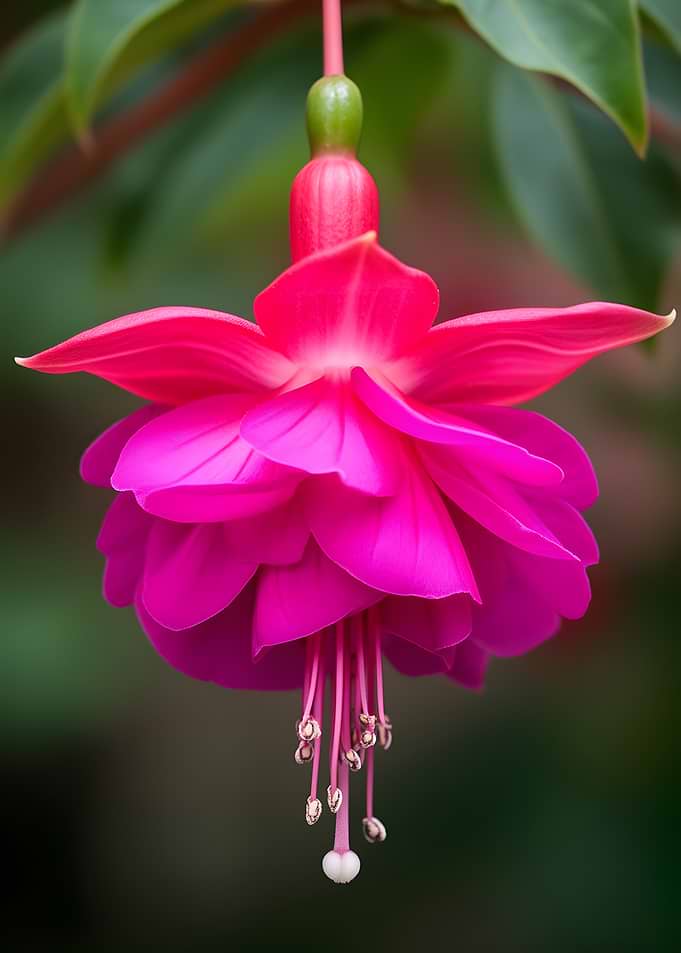 Vibrant Fuchsia Flower