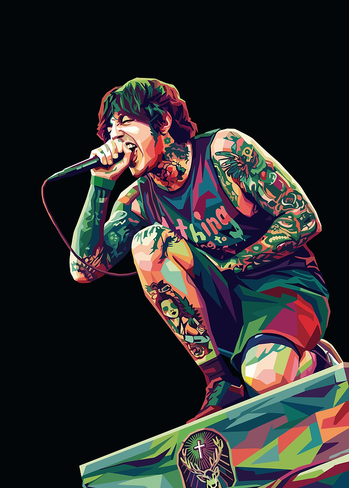 Oli Sykes Performing on Stage