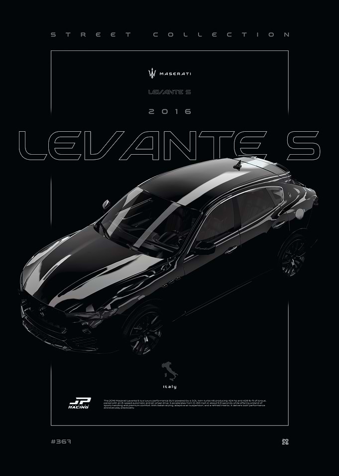 Maserati Levante S 2016 Black Series