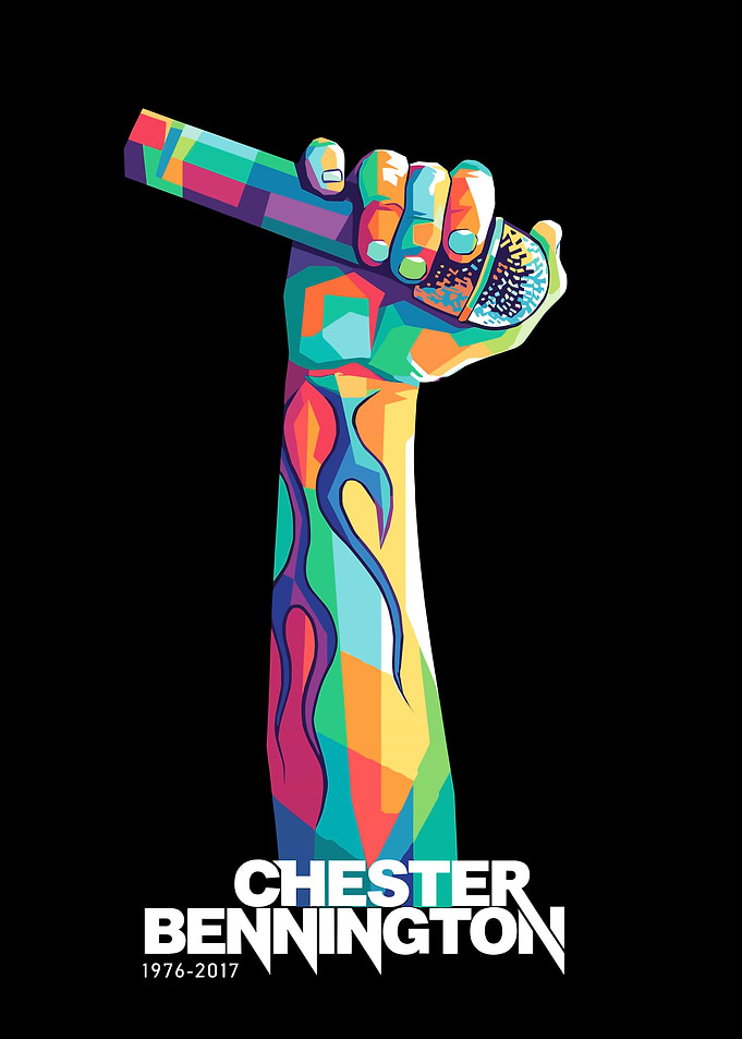 Chester Bennington Tribute Art