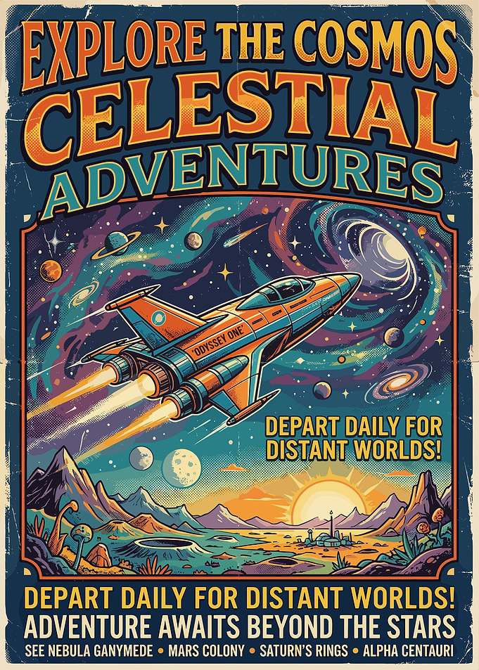 Retro Space Adventure