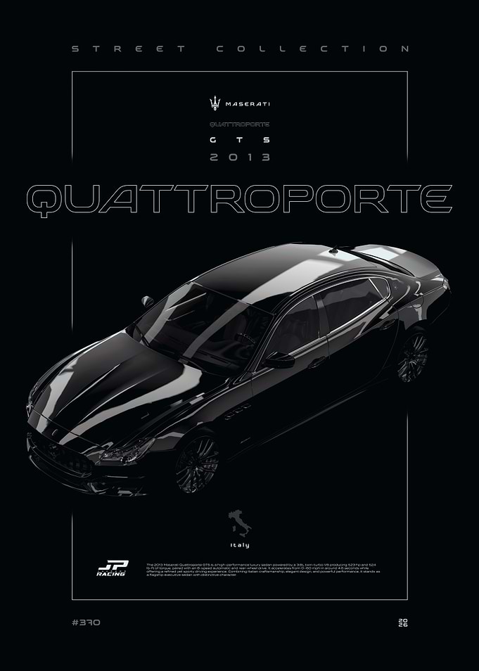 Maserati Quattroporte GTS 2013 Black Series