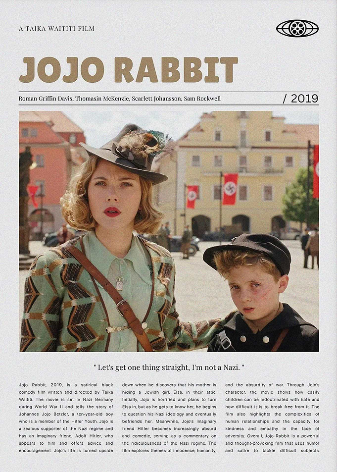 Jojo Rabbit Movie Poster