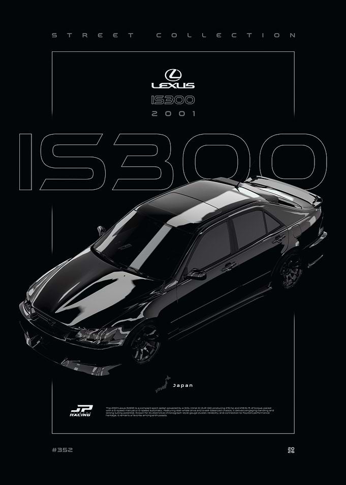 Lexus IS300 2001 Black Series