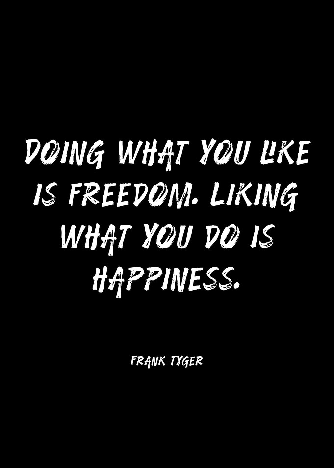Inspirational Quote by Frank Tyger