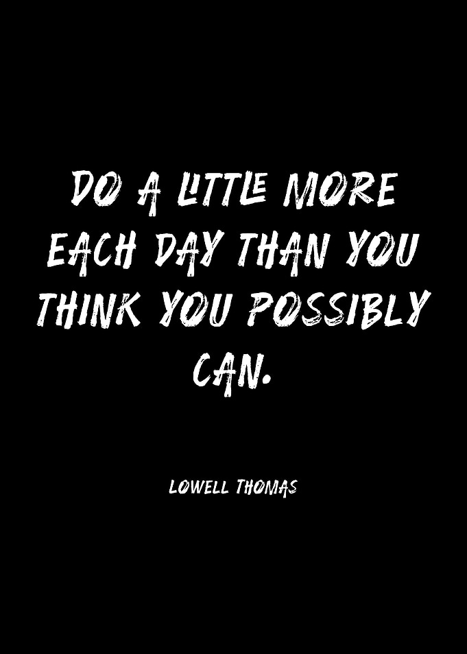 Inspirational Quote About Effort