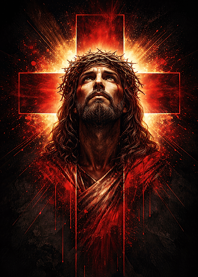 Jesus Christ with Crown of Thorns