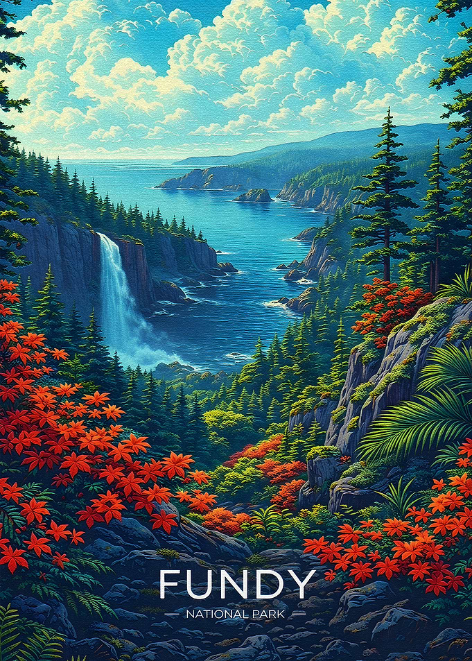 Fundy National Park Landscape