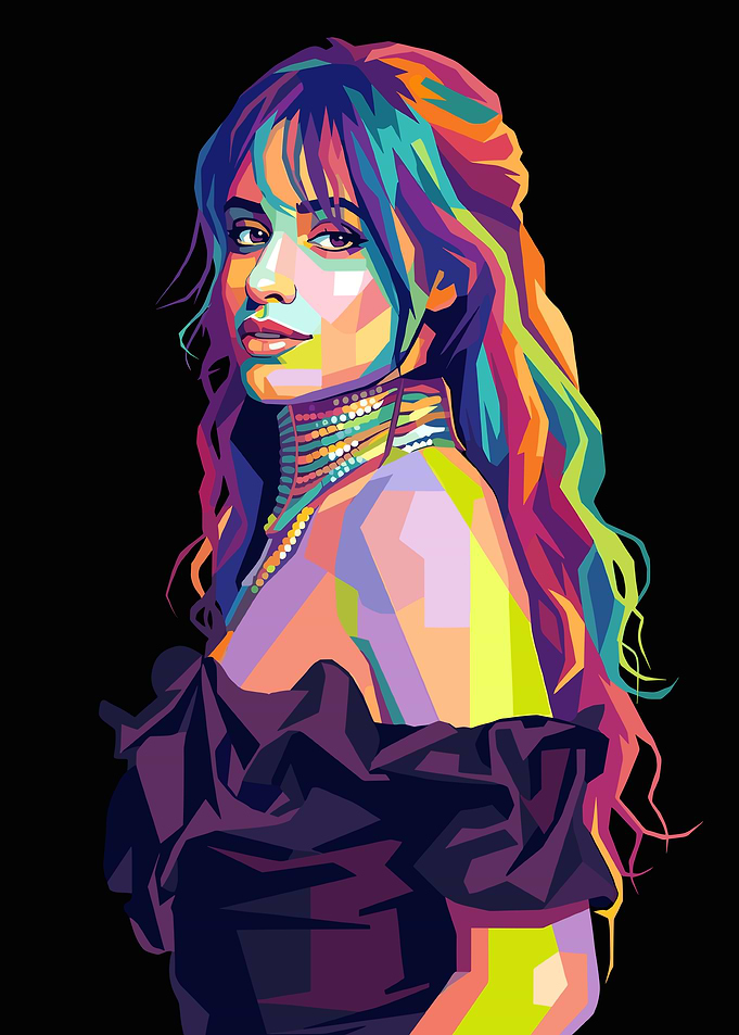 Camila Cabello Pop Art