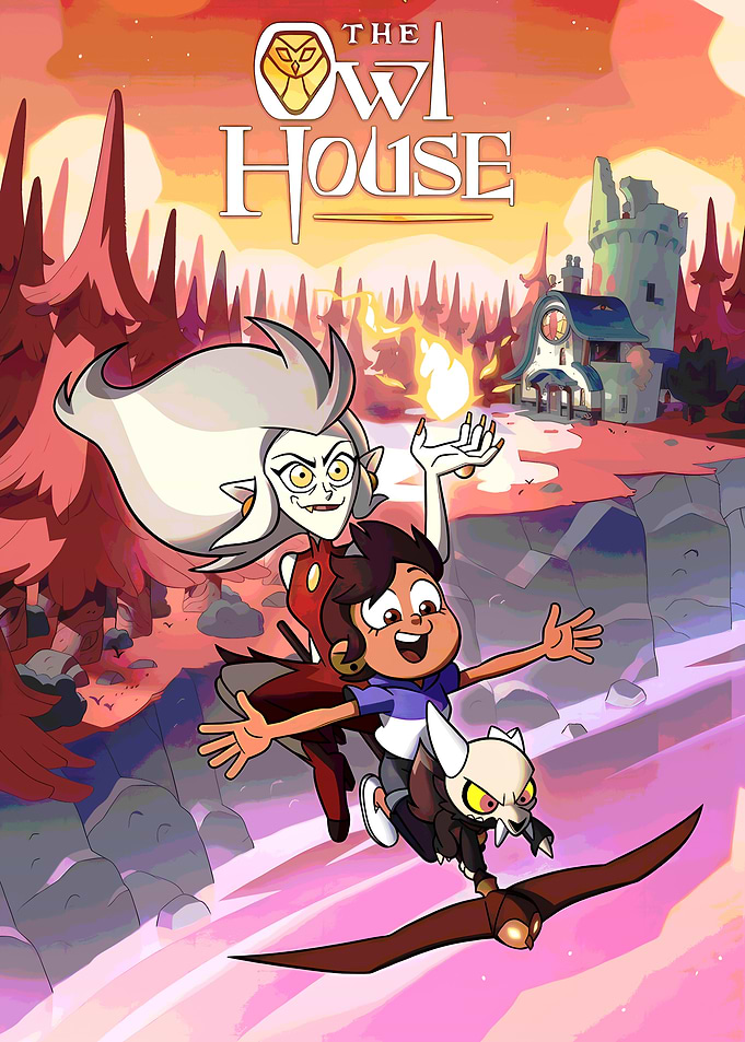 The Owl House Characters Flying
