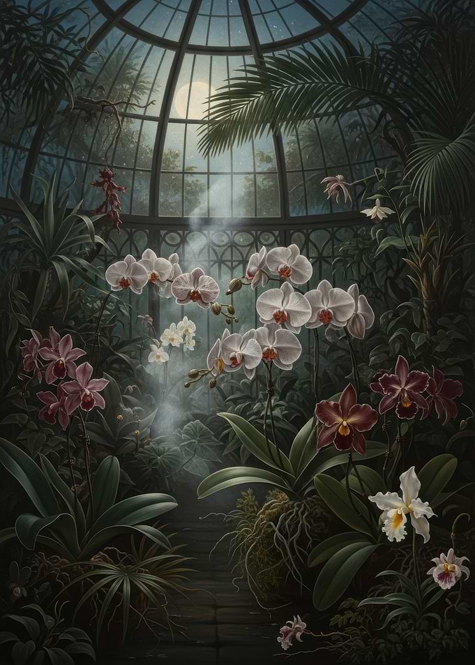 Moonlit Orchid Conservatory