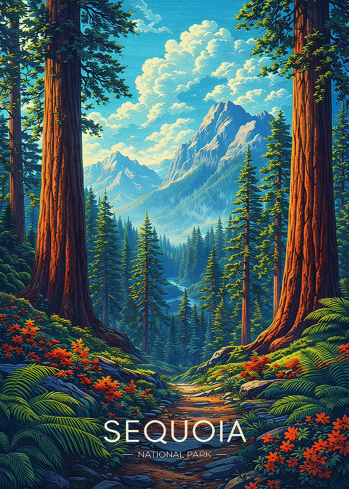 Sequoia National Park Landscape