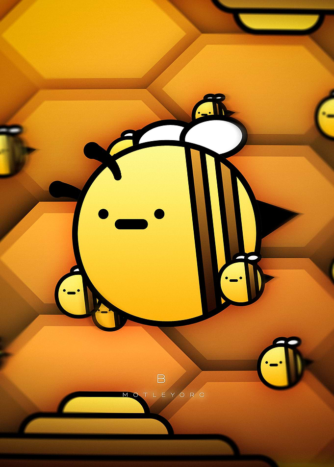 B by motleyorc Poster
