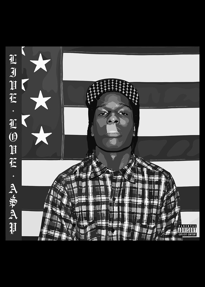 A$AP Rocky Live Love A$AP Album Cover