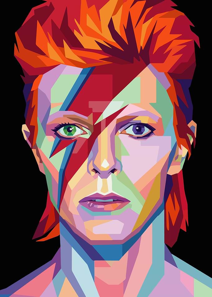 David Bowie Pop Art