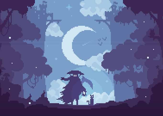 Haro and Lumi - Fireflies Forest by Khyzaro