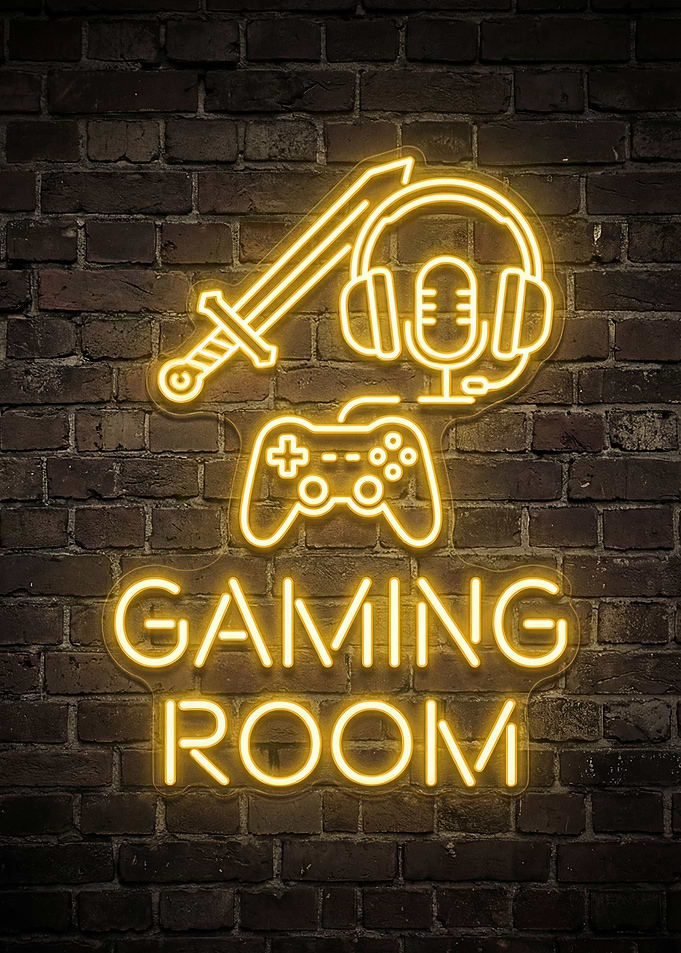 Gaming Room Neon Sign