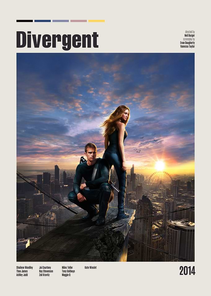 Divergent Movie Poster