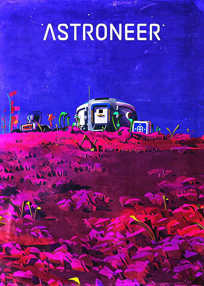 Astroneer Game Poster