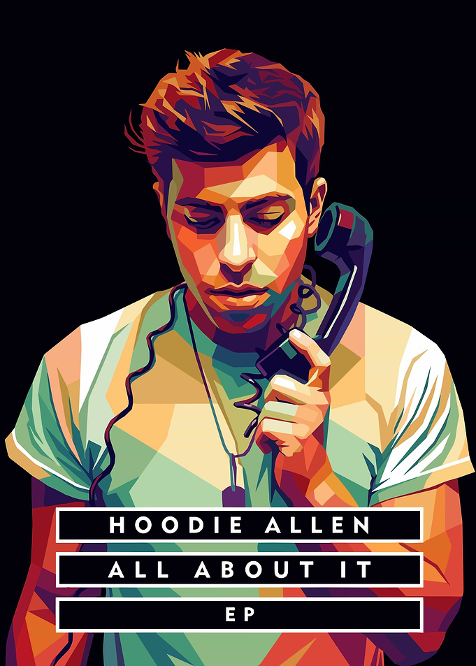 Hoodie Allen All About It EP Pop Art