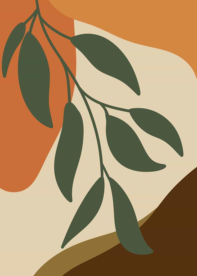 Abstract Botanical Art