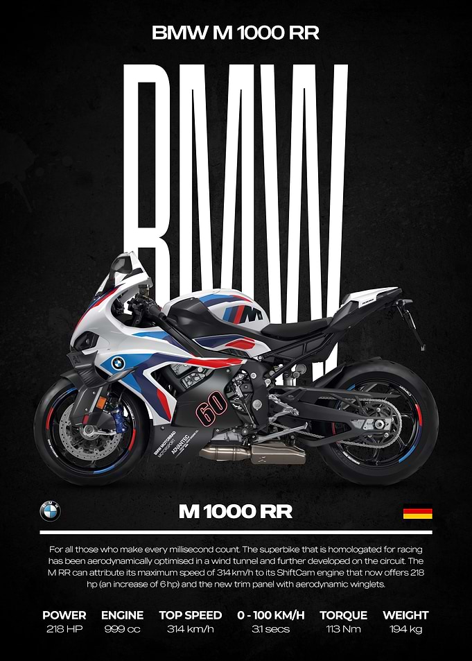BMW M 1000 RR Motorcycle