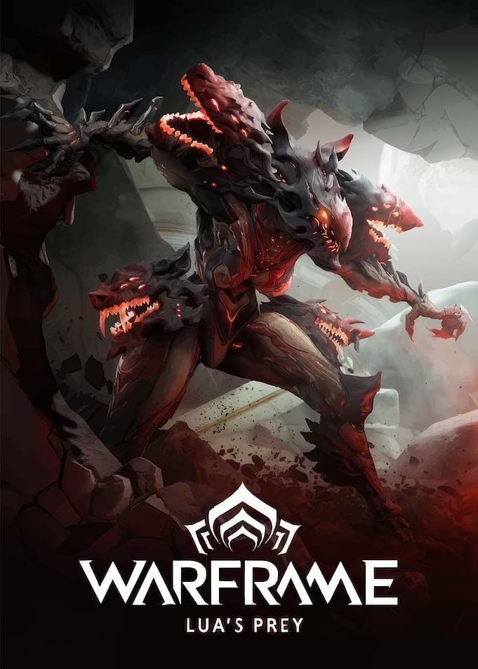 Warframe Lua's Prey Key Art