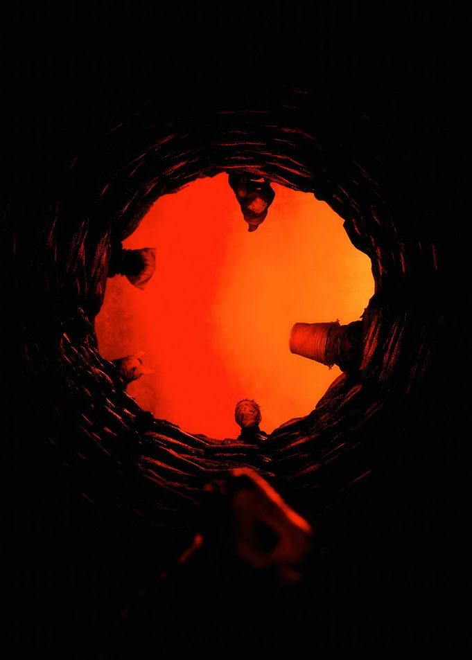 Looking into a fiery furnace