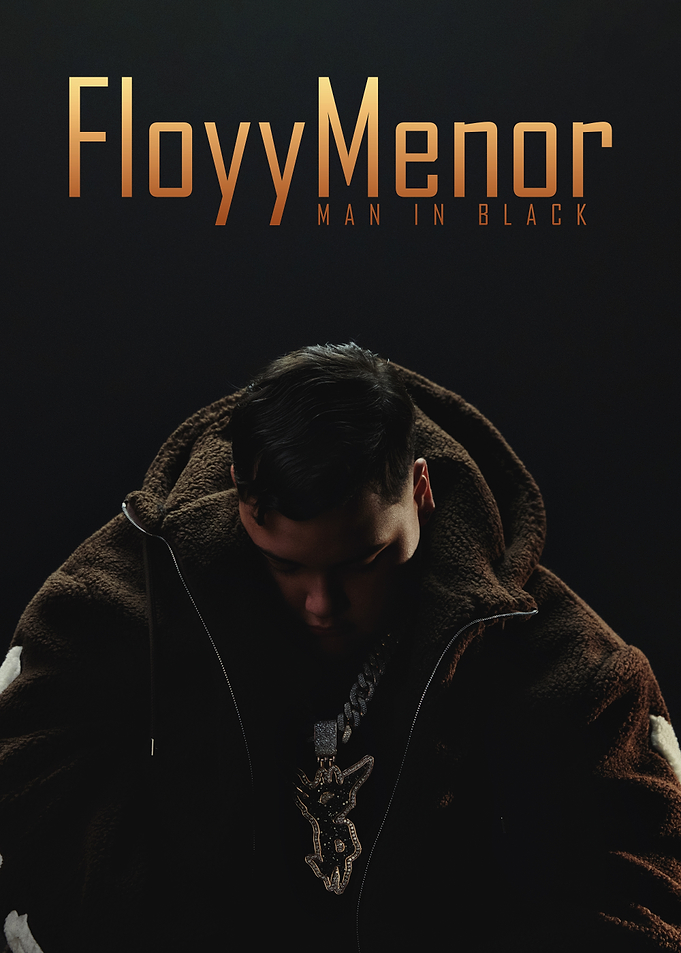 Floyy Menor Man in Black Album Cover
