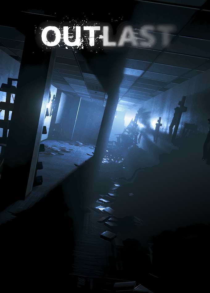 Outlast Video Game Cover Art