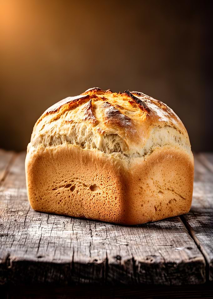 Freshly Baked Loaf of Bread