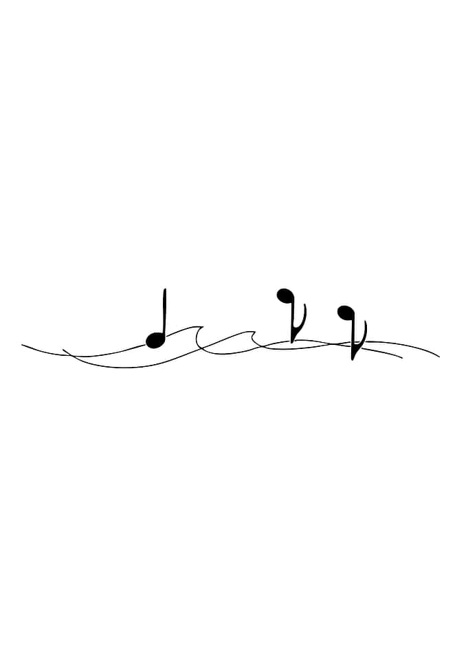 Musical Notes on Waves