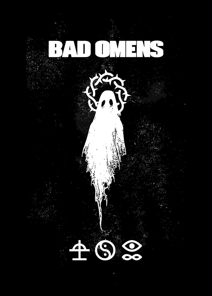 Bad Omens Ghost Crown Symbols