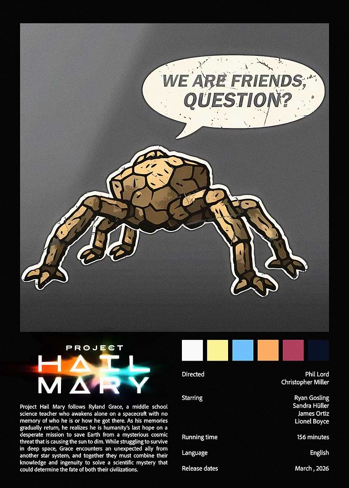 Project Hail Mary Movie Poster