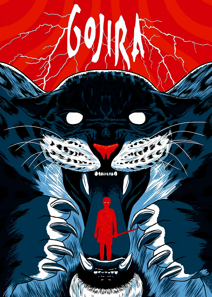 Gojira Panther and Warrior