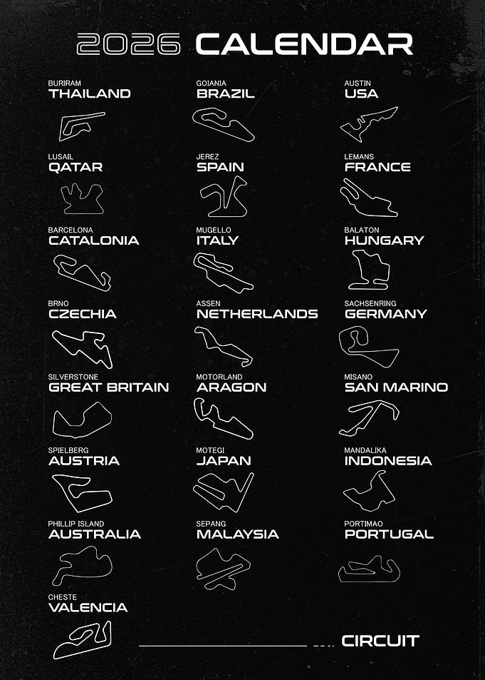 2026 Motogp Racing Calendar
