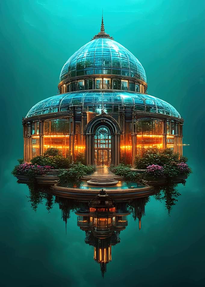 Floating Glass Conservatory