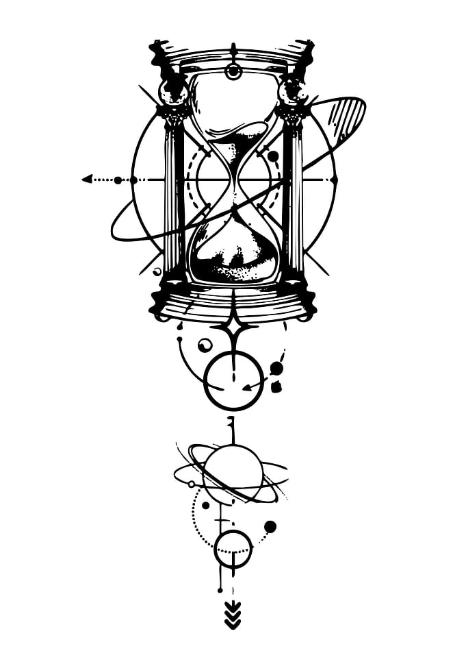 Cosmic Hourglass and Celestial Orbits