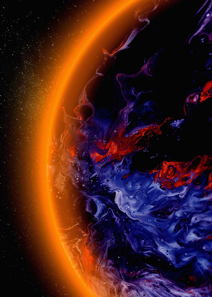Abstract Cosmic Swirls
