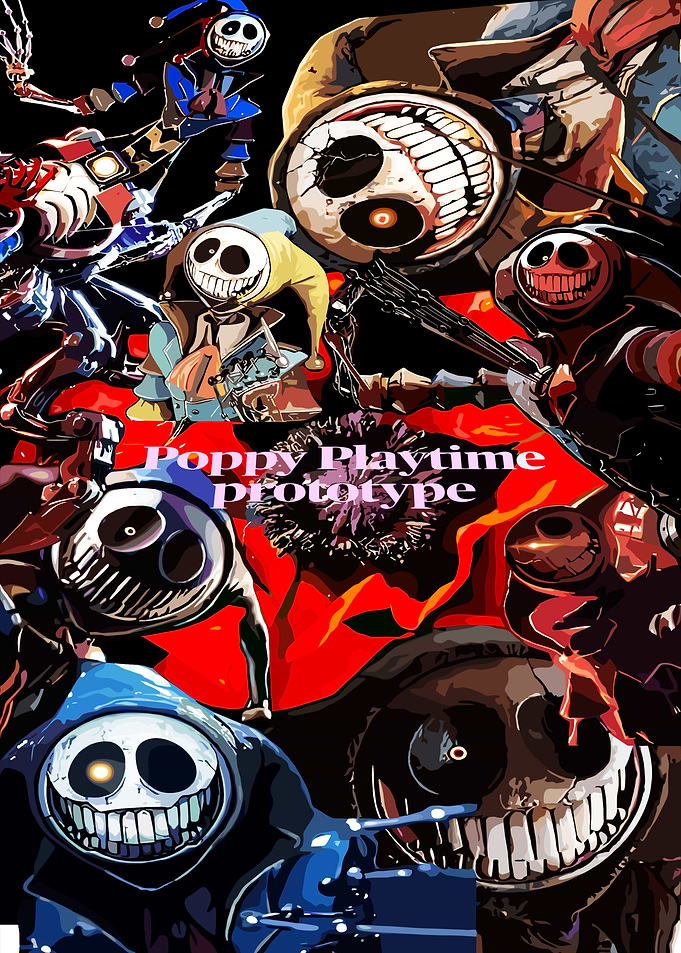 Poppy Playtime Prototype Characters