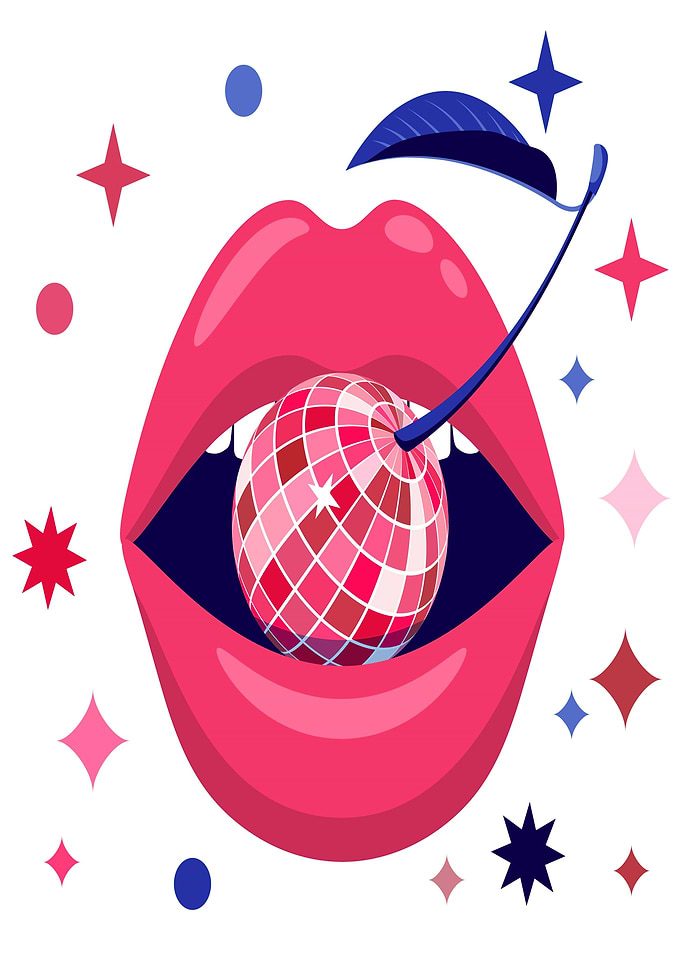 Disco Cherry Lips