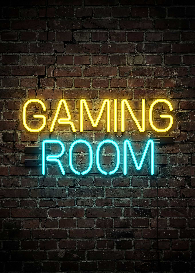 Gaming Room Neon Sign
