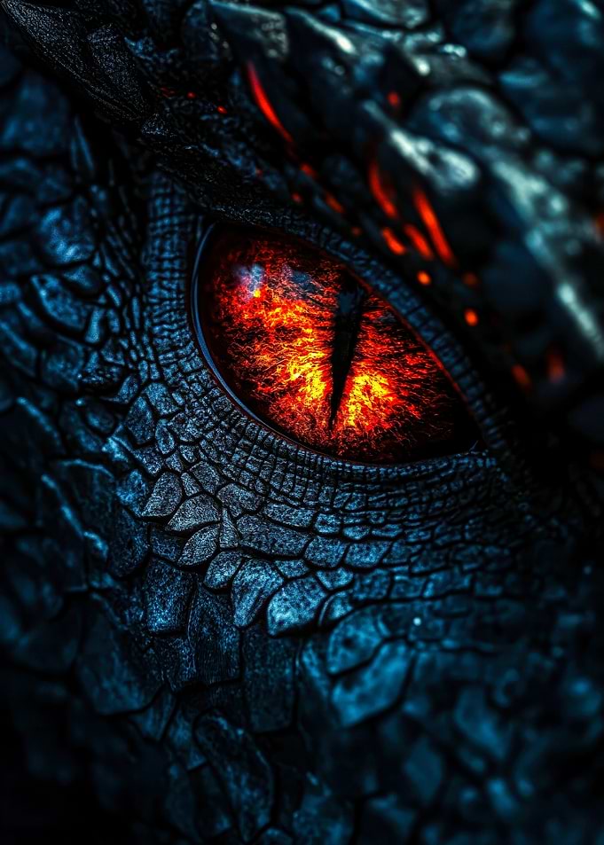 Dragon Eye Close-Up