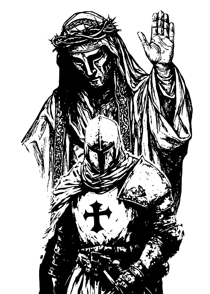 Jesus and Knight