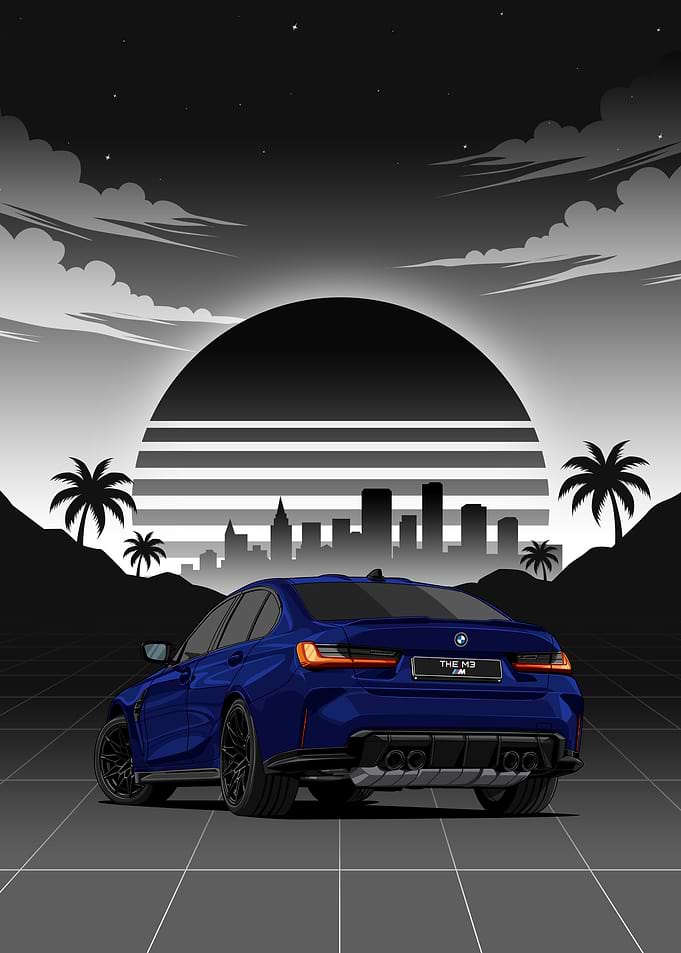 Navy BMW M3